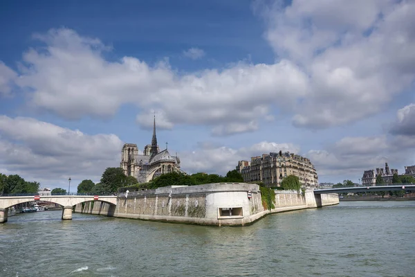 Katedra Notre Dame Paryżu Francja — Zdjęcie stockowe