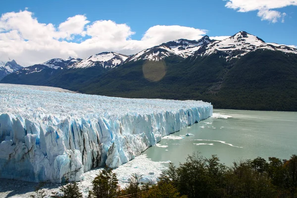 Perito Moreno Gletsjer Omgeving Los Glaciares National Park Argentinië Wandelen — Stockfoto