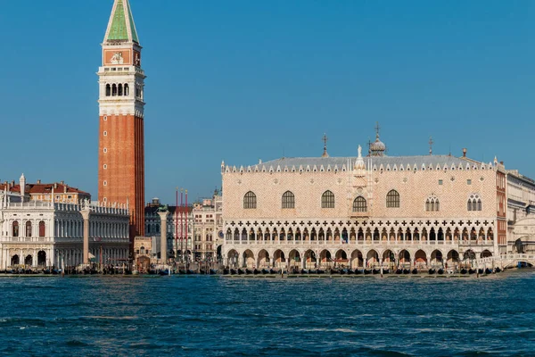 Сценічний Вид Церкву Сан Джорджо Маджоре Венеції Італія — стокове фото