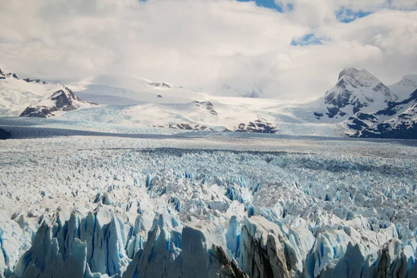 Uitzicht Perito Moreno Gletsjer Omgeving Los Glaciares National Park Argentinië — Stockfoto