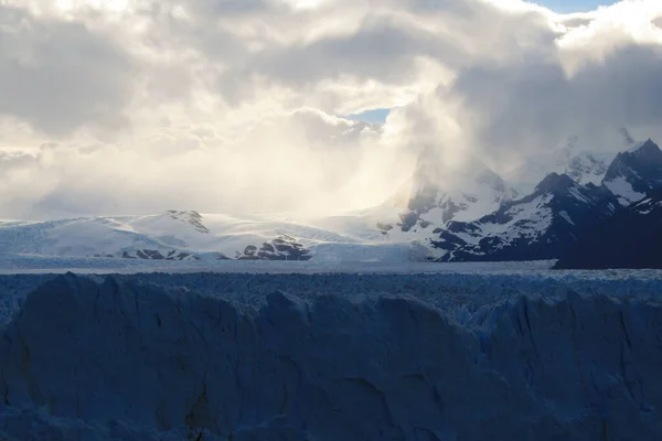 Uitzicht Perito Moreno Gletsjer Omgeving Los Glaciares National Park Argentinië — Stockfoto