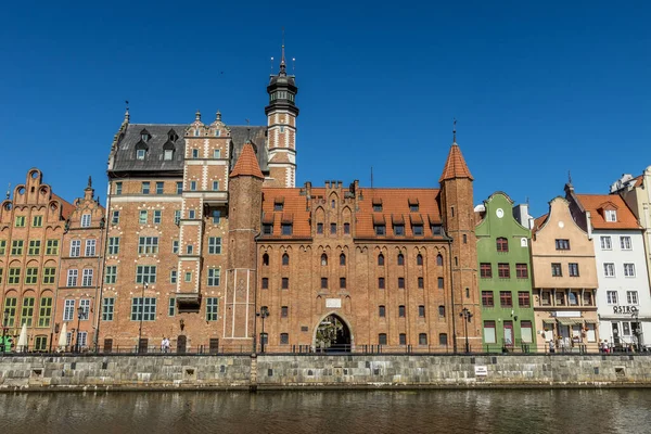 Gdansk Poland Jun 2021 Vacker Arkitektonisk Design Mary Gate Gamla — Stockfoto