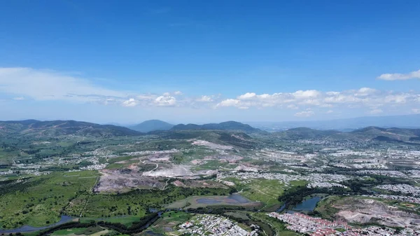 Flygfoto Över Zacatecas Mexiko — Stockfoto