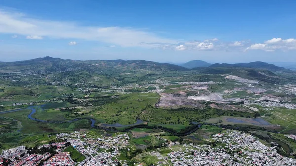 Flygfoto Över Zacatecas Mexiko — Stockfoto