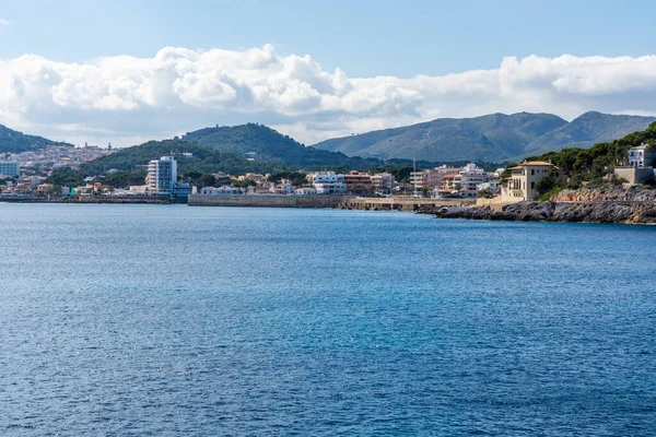 Een Prachtige Foto Van Cala Ratjada Haven Mallorca Spanje — Stockfoto