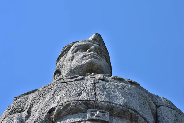 Plovdiv Bulgária Agosto 2015 Monumento Alyosha Uma Estátua Gigante Soldado — Fotografia de Stock