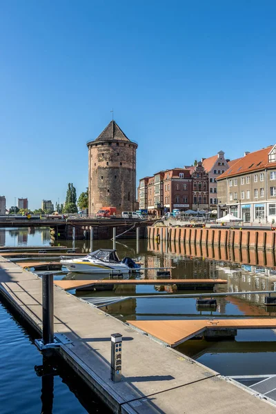 Gdansk Poland Jun 2021 Närbild Hamnen Gdansk Polen — Stockfoto