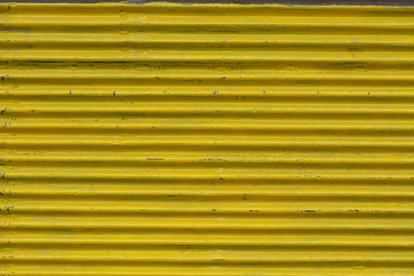Una Vieja Textura Acanalada Amarilla Adecuada Para Fondo Imagen De Stock