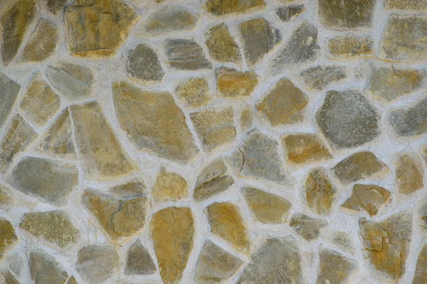 Closeup Shot Textures Patterns Surface Made Rocks Cement — 스톡 사진