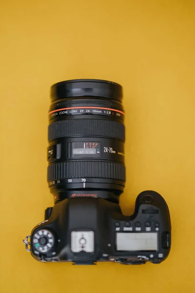 Brcko District Bosnia Herzegovina Jul 2021 Vertical Closeup Canon Eos — Stock Photo, Image