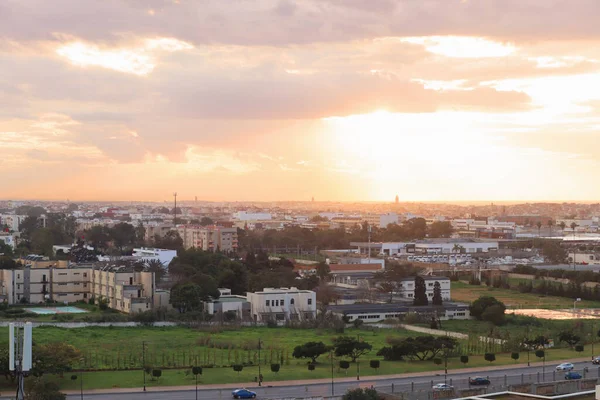 Rabat Morocco Jul 2021 Vacker Utsikt Över Rabat Skyline Den — Stockfoto