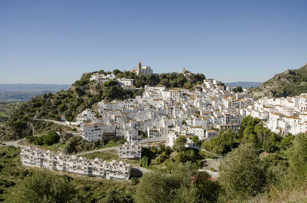 西班牙安达卢西亚白种人村 白种人村 — 图库照片
