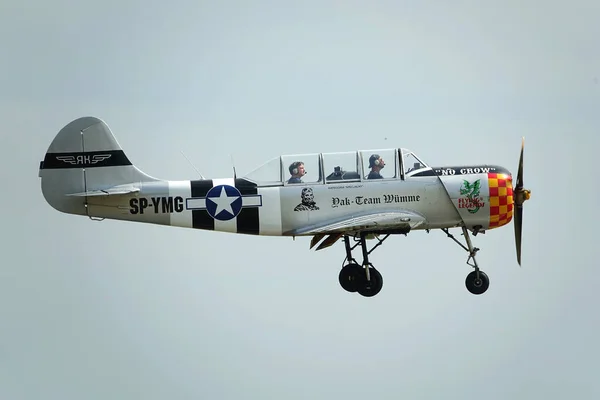 Wilhelmshaven Alemania 2020 Hermoso Avión Entrenamiento Ligero Yak Aire —  Fotos de Stock