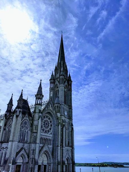 Жахливий Краєвид Собору Святого Колмана Кобху Ірландія — стокове фото