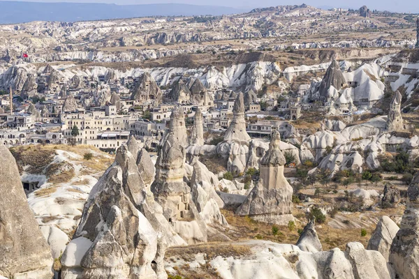 Vacker Utsikt Över Historiska Fairy Skorstenar Kappadokien Turkiet — Stockfoto