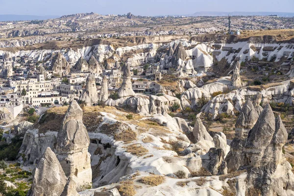 Vacker Utsikt Över Historiska Fairy Skorstenar Kappadokien Turkiet — Stockfoto