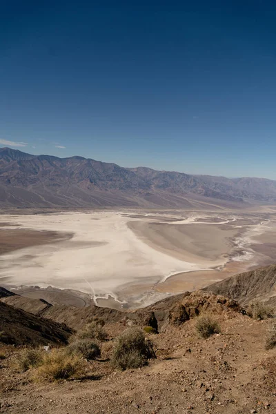 Uma Vista Parque Nacional Vale Morte Califórnia Eua — Fotografia de Stock