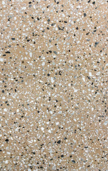 Фон Плитки Full Frame Brown Terrazzo — стоковое фото