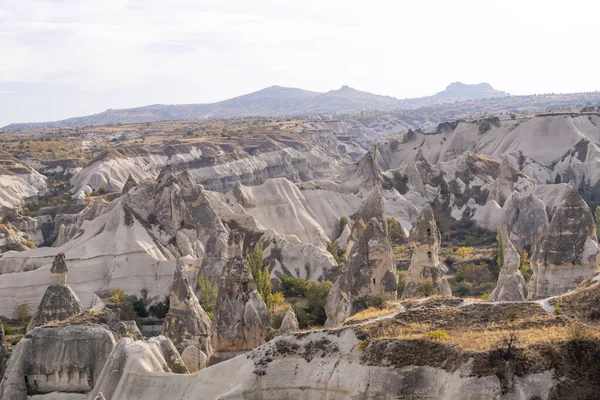 Una Hermosa Vista Las Históricas Chimeneas Hadas Capadocia Turquía — Foto de Stock