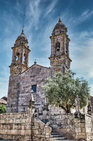 Kościół San Benito Cambados Hiszpania — Zdjęcie stockowe