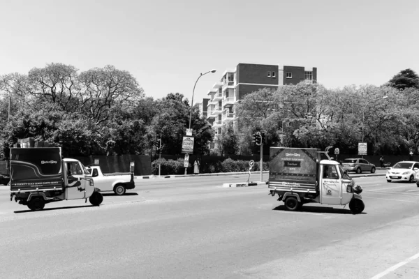 Johannesburg South Africa January 2021 Small Tuktuk Grocery Store Home — 图库照片