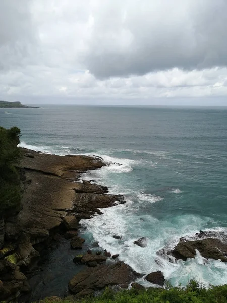 Vertikal Bild Atlanten Från Santander Spanien — Stockfoto