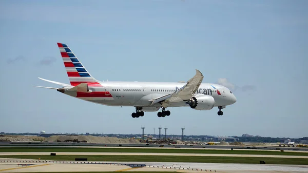 Chicago United States Jul 2021 American Airlines Boeing 787 Dreamliner — Stock Photo, Image