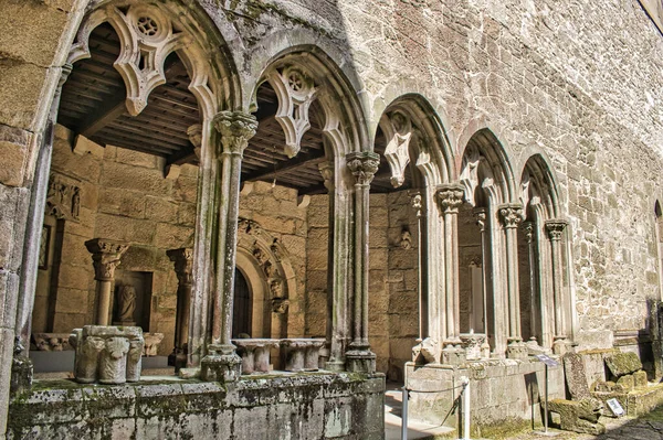Готичні Арки Руїнах Монастиря Сан Домінґос Понтеведрі Іспанія — стокове фото