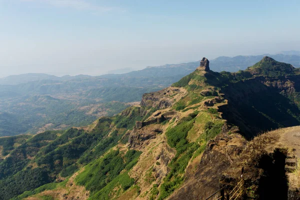Das Malerische Torna Fort Charhat Wadi Maharashtra Indien — Stockfoto