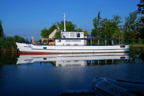 Balatonmariafurdo Ungarn Juli 2021 Ein Altes Touristenboot Auf Dem Balaton — Stockfoto