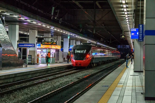 Seoul Korea Sul Junho 2015 Uma Foto Close Trem Korail — Fotografia de Stock