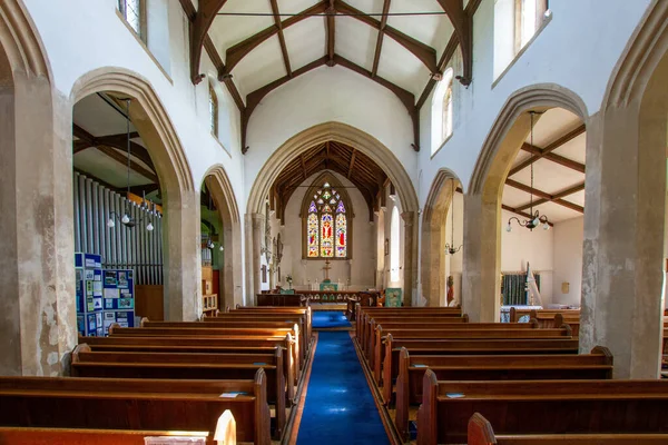 Wroxham United Kingdom Aug 2016 Closeup Shot Church Mary Wroxham — 스톡 사진