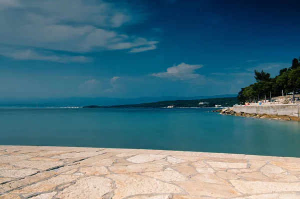 Urlaubsdetails Kroatien Auf Der Insel Krk — Stockfoto