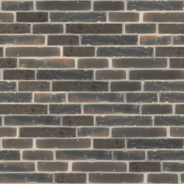 Dark Brown Grunge Brick Wall Texture Background — 스톡 사진