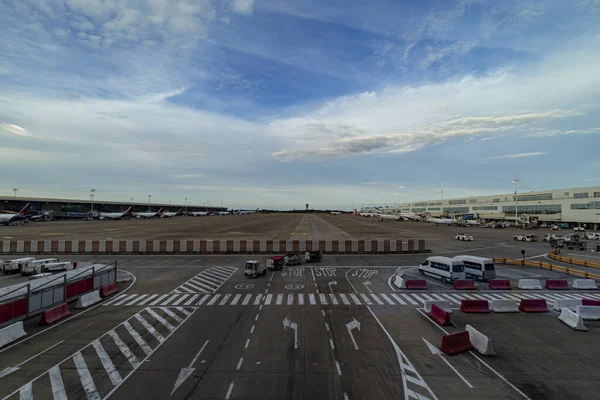 ベルギー ザベンテム発 2021年7月13日 Covidパンデミック時のベルギー ザベンテムのブリュッセル空港 — ストック写真