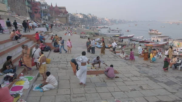 Vara India Mar 2019 Ritual Prayers Kashi City Holiest Hinduism — Stock Photo, Image