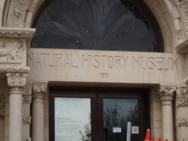 Lawrence Estados Unidos Jul 2021 Entrada Museu História Natural Universidade — Fotografia de Stock