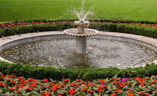 Ein Malerischer Blick Auf Einen Wasserbrunnen Topkapi Palast Istanbul Türkei — Stockfoto