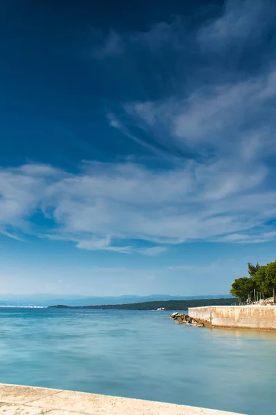 Urlaubsdetails Kroatien Auf Der Insel Krk — Stockfoto