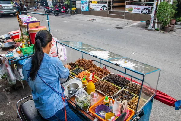 Pattaya Thailand 2021 Július Egy Felvétel Egy Thai Nőről Aki — Stock Fotó