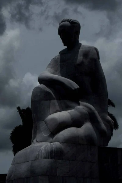 Habana Cuba Jun 2021 Vertical Shot Statue Marti Jose Marti — 스톡 사진