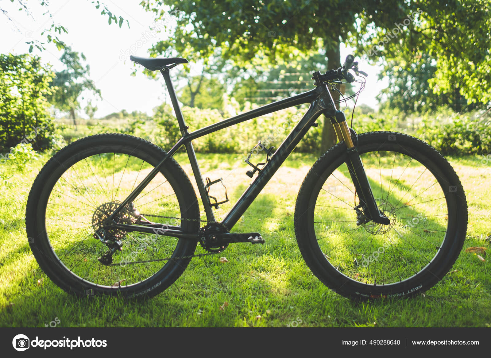 Holzkirchen Germany Jun 2019 Specialized Works Epic Hardtail Fox Stock Editorial Photo Wirestock 490288648
