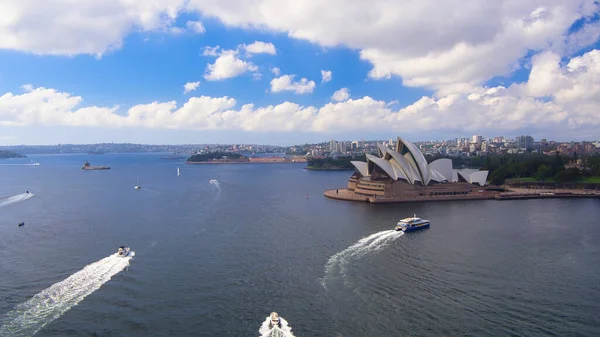 Sydney Australya Nisan 2021 Sidney Limanı Avustralya Opera Binası Circular — Stok fotoğraf