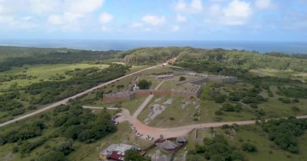 Flygfoto Över Staden Staten Den Nya — Stockvideo