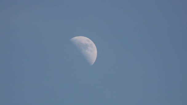 Луна Небе — стоковое видео