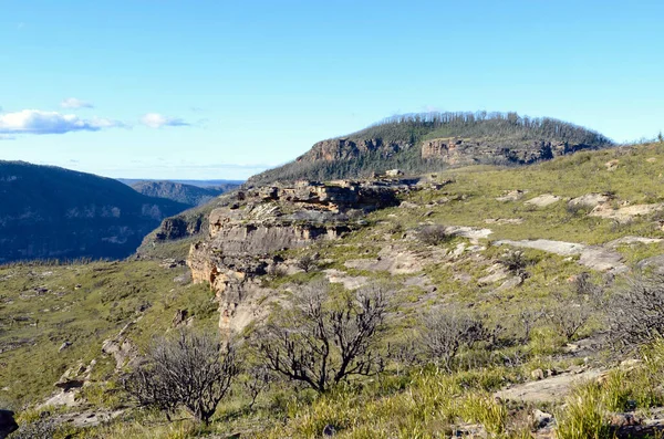 Leura Australia Julio 2021 Una Vista Del Paisaje Junto Pista —  Fotos de Stock