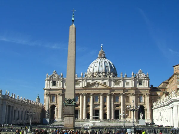 Рим Ватиканский Город Марта 2014 Года Папская Базилика Святого Петра — стоковое фото