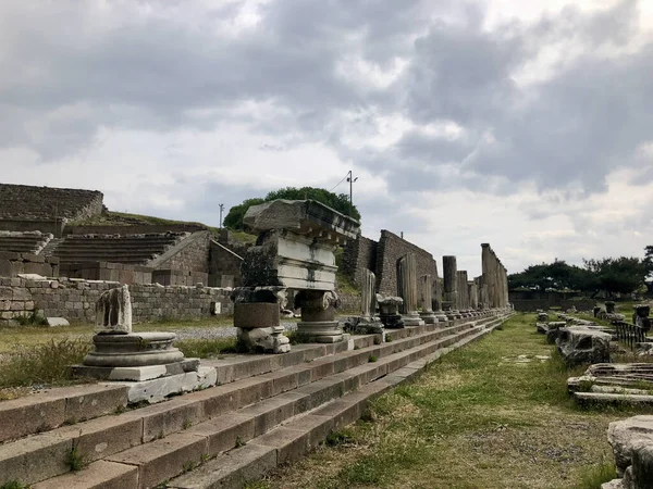 Het Asclepieion Van Pergamon Historisch Monument Turkije — Stockfoto