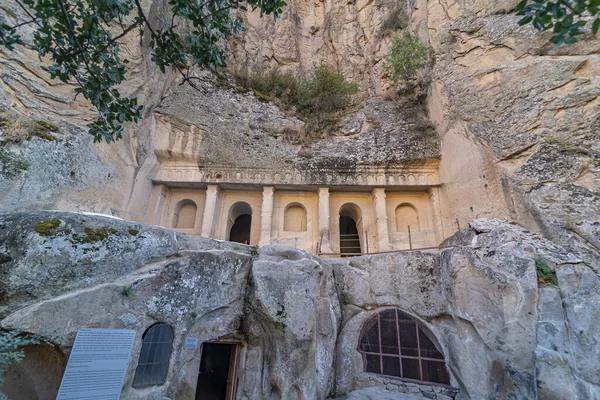 Kapadokya Daki Ihlara Vadisi Peristrema Manastırı Türkiye Yürüyüş Gezileri Için — Stok fotoğraf