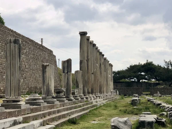Asclepieion Pergamo Storico Punto Riferimento Turchia — Foto Stock